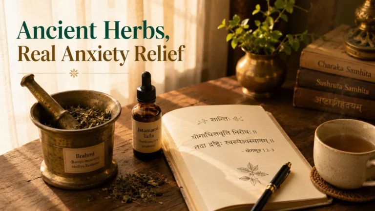 7 Ancient Ayurvedic Remedies for Anxiety That Actually Helped Me