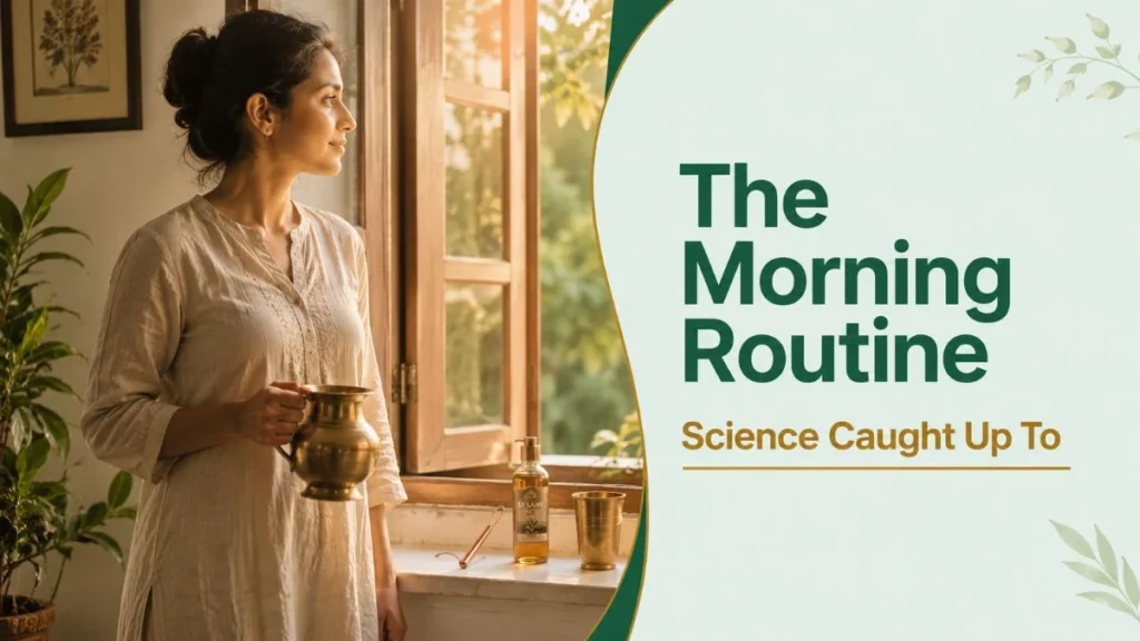 Indian morning routine